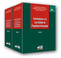 Comentarios a la Ley Estatal de Propiedad Horizontal. 2 Tomos + CD, de Fuentes Lojo, Juan Ventura | portada del libro