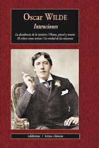 Intenciones, de Wilde, Oscar | portada del libro