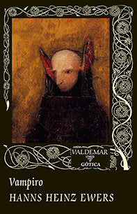 Vampiro, de Ewers | portada del libro