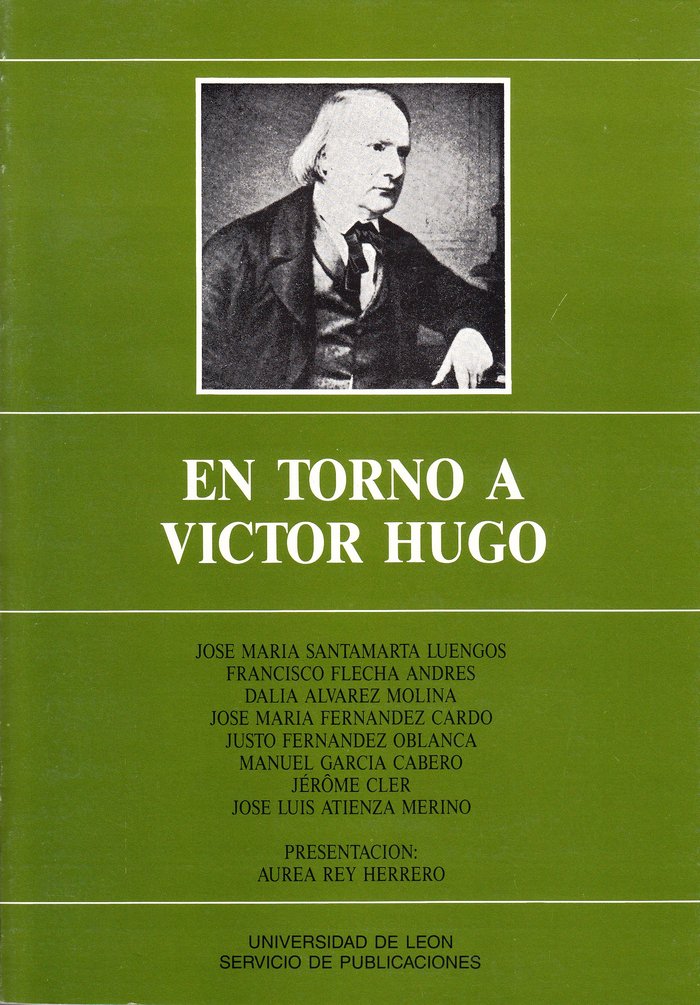 EN TORNO A VICTOR HUGO, de SANTAMARTA LUENGOS, JOSE MARIA | portada del libro