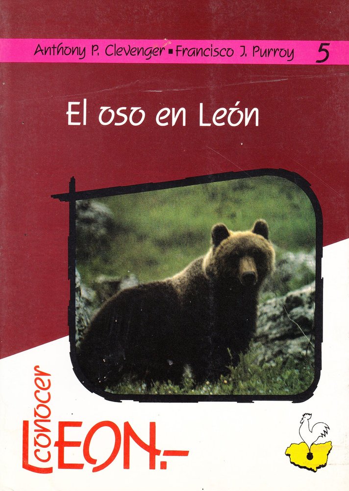 EL OSO EN LEON, de CLEVENGER | portada del libro