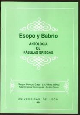 ESOPO Y BABRIO, de MOROCHO GAYO, GASPAR | portada del libro