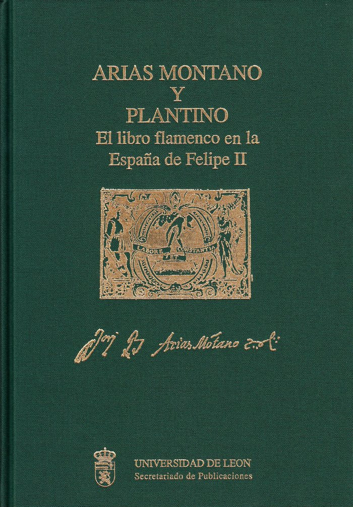 ARIAS MONTANO Y PLANTINO, de BECARES BOTAS, VICENTE | portada del libro