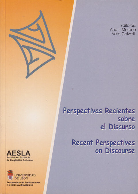 PERSPECTIVAS RECIENTES SOBRE EL DISCURSO, de AA.VV. | portada del libro