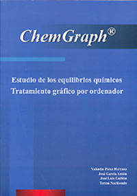 CHEM GRAPH. ESTUDIO DE LOS EQUILIBRIOS QUÍMICOS. TRATAMIENTO GRÁFICO POR ORDENADOR, de García Antón | portada del libro