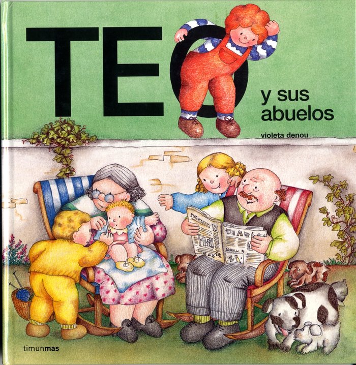 Teo y sus abuelos, de Denou, Violeta | portada del libro