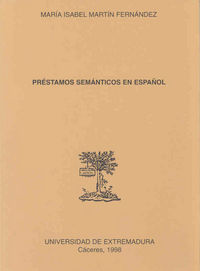 Préstamos semánticos en español, de Martín Fernández | portada del libro