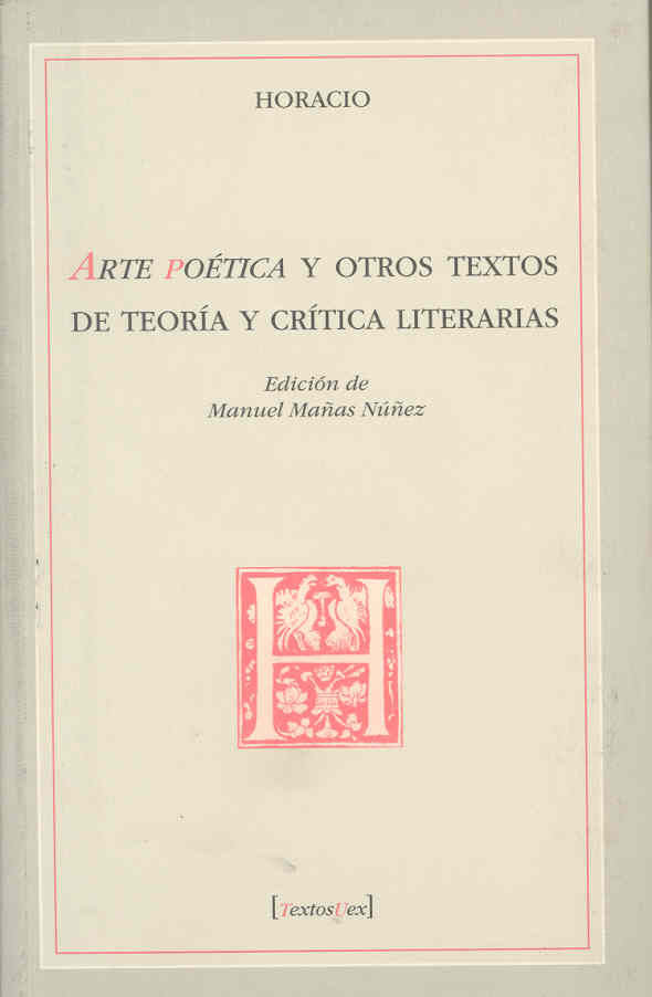 Arte Poética y otros textos de teoría y crítica literarias, de Horacio Flaco | portada del libro