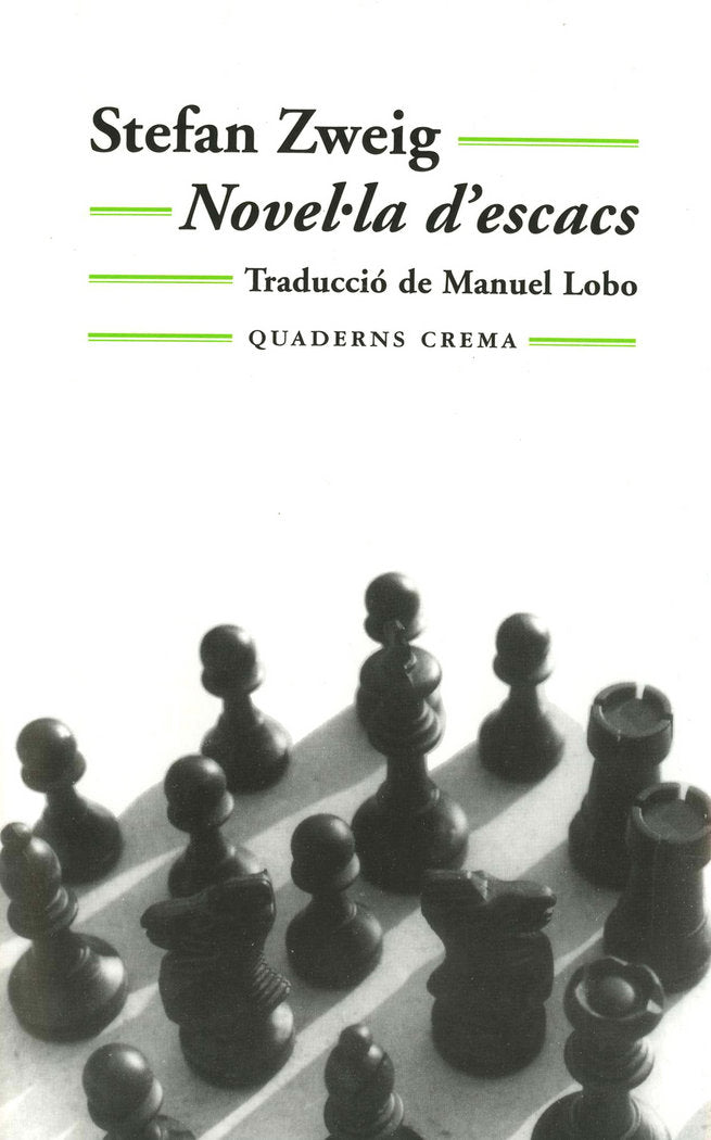 Novel·la d'escacs, de Zweig, Stefan | portada del libro