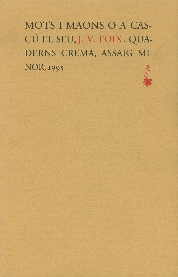 MOTS I MAONS AM-11, de Foix | portada del libro