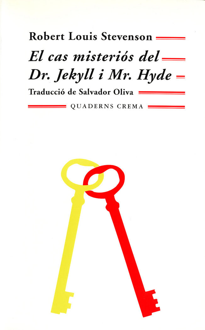 El cas misteriós del Dr. Jekyll i Mr. Hyde, de Stevenson | portada del libro