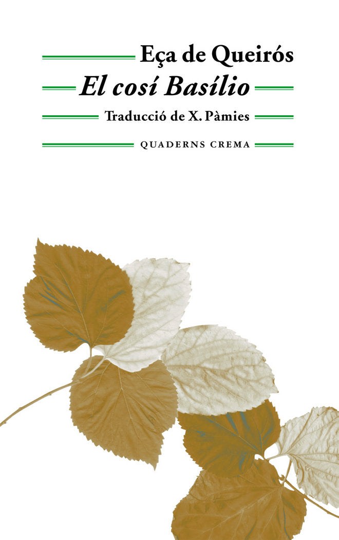 El cosí Basílio, de de Queirós, Eça | portada del libro