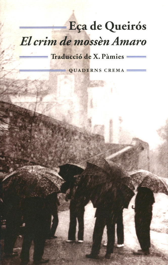 El crim de mossèn Amaro, de de Queirós, Eça | portada del libro