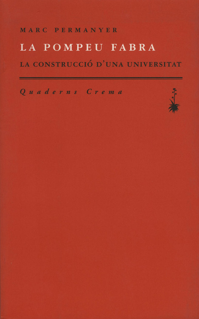 POMPEU FABRA *, de Permanyer | portada del libro