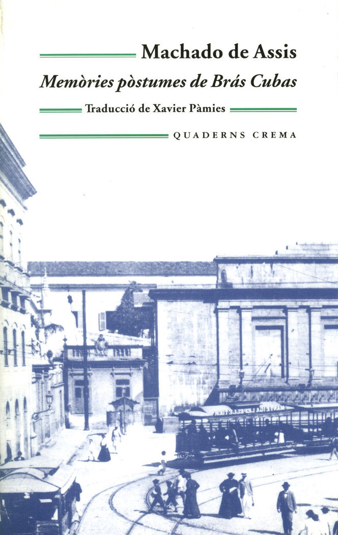 Memòries pòstumes de Brás Cubas, de de Assis, Machado | portada del libro