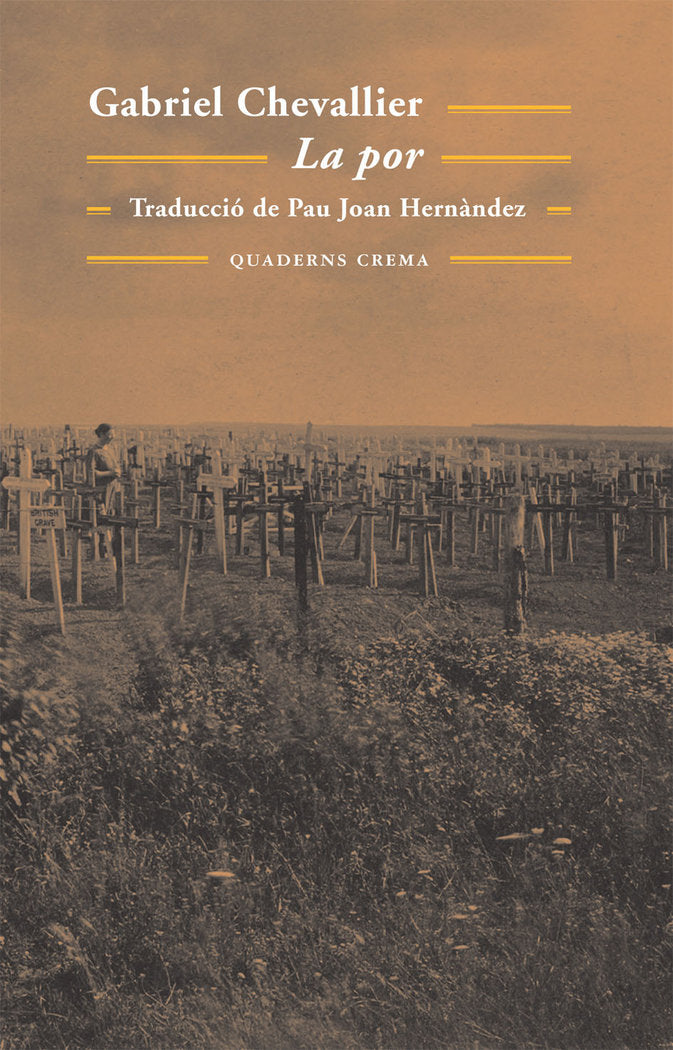 La por, de Chevallier, Gabriel | portada del libro