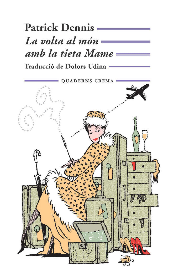 La volta al món amb la tieta Mame, de Dennis, Patrick | portada del libro