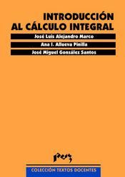 Introducción al cálculo integral, de Allueva Pinilla | portada del libro