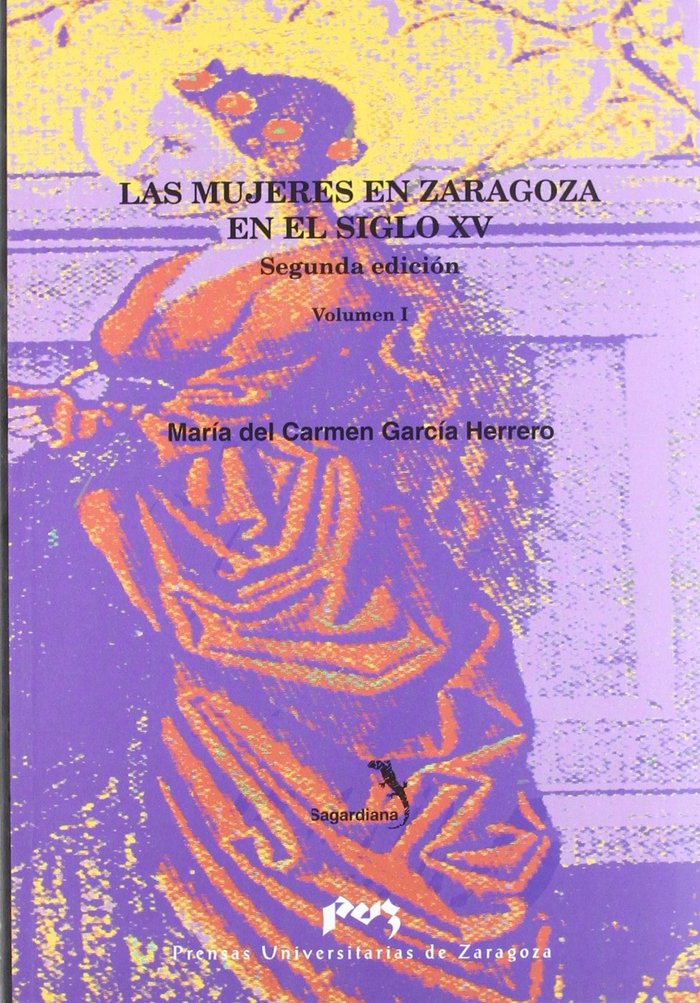 Las mujeres en Zaragoza en el siglo XV, de García Herrero | portada del libro
