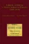 Libros, médicos y traductores en España (1850-1900), de Riera Climent | portada del libro