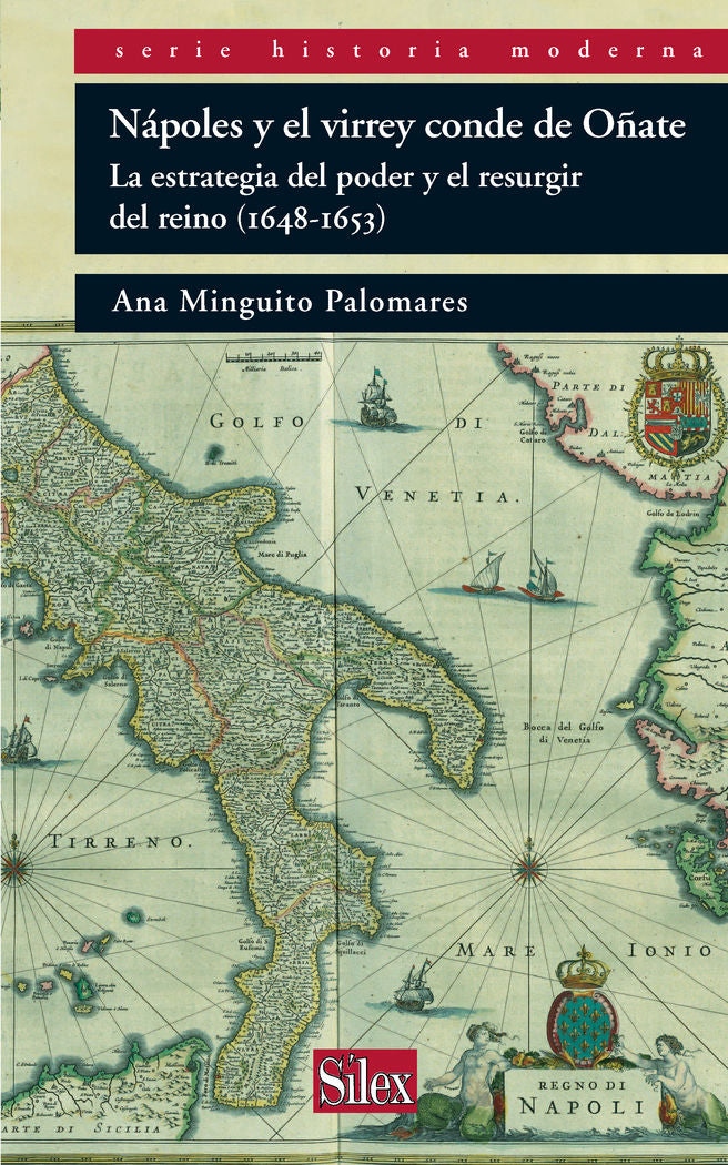 Napoles y el Virrey Conde de Oñate, de Minguito Palomares | portada del libro