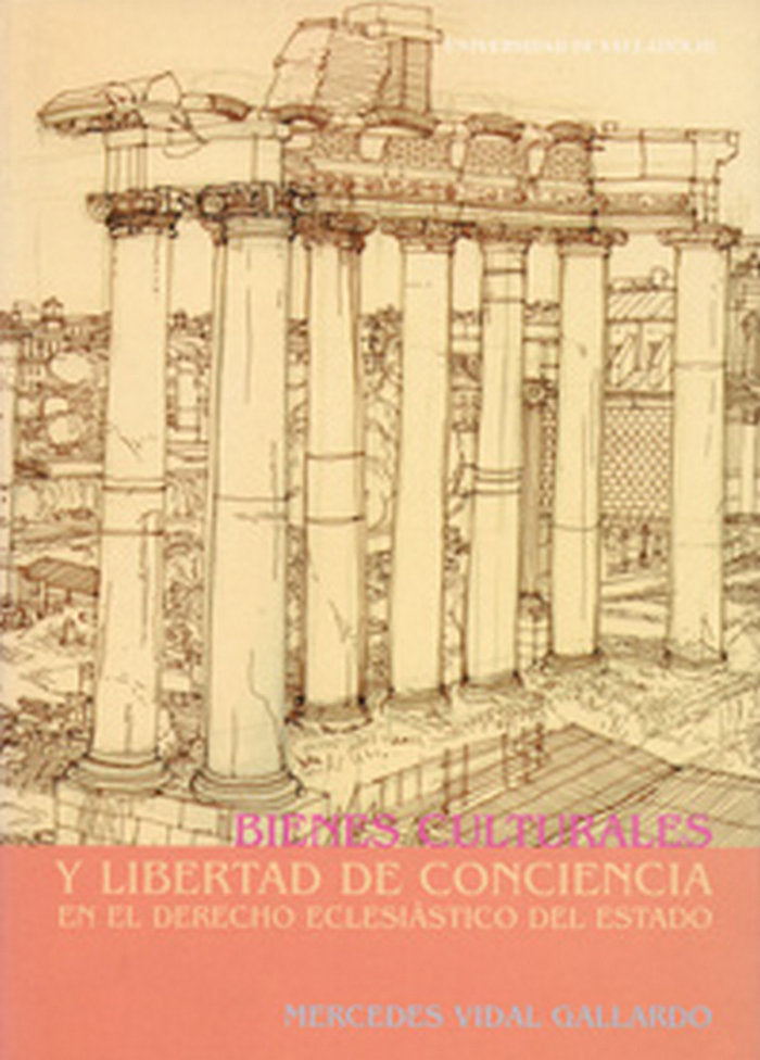 BIENES CULTURALES Y LIBERTAD DE CONCIENCIA EN EL DERECHO ECLESIÁSTICO DEL ESTADO, de VIDAL GALLARDO | portada del libro