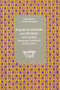 Programa de reeducación para dificultades en la escritura, de Huerta, Elena | portada del libro