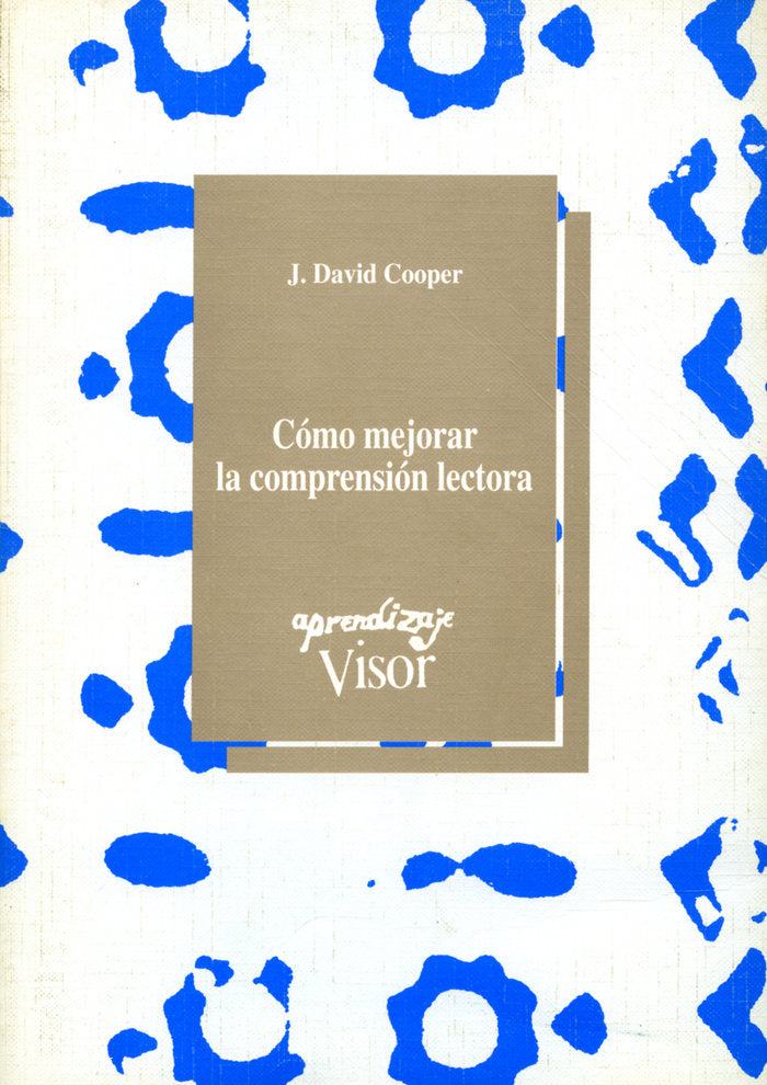 Cómo mejorar la comprensión lectora, de Cooper, J. David | portada del libro