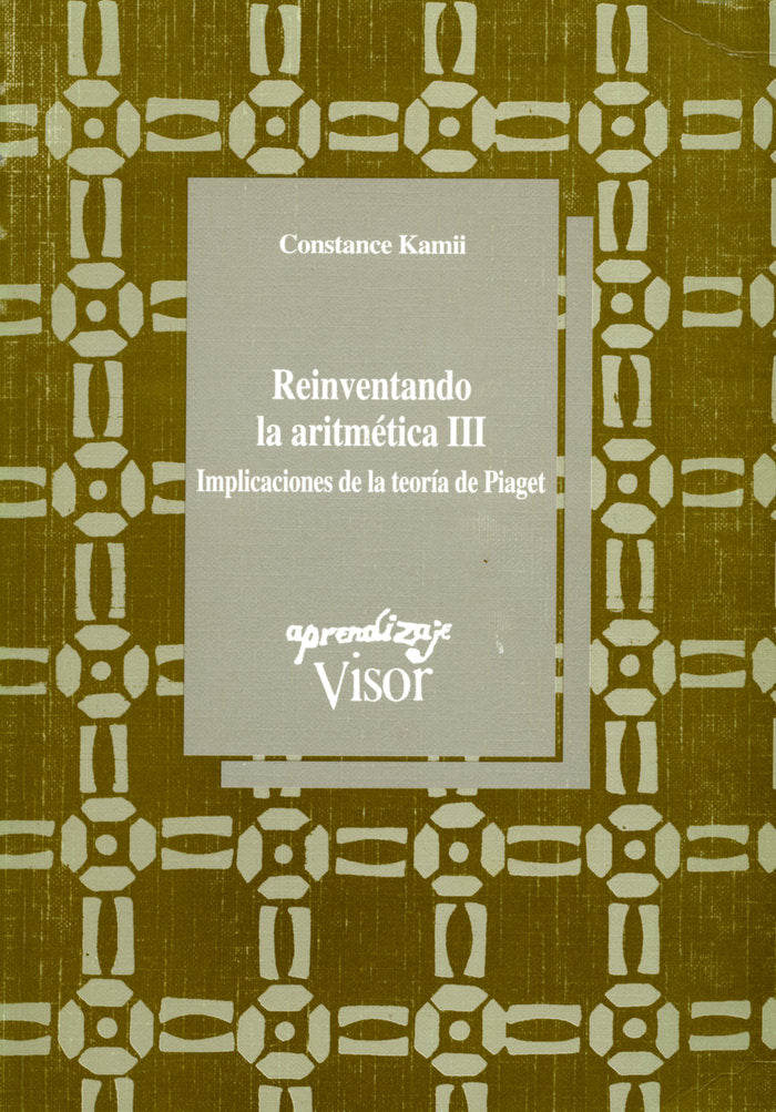 Reinventando la aritmética III, de Kamii, Constance | portada del libro