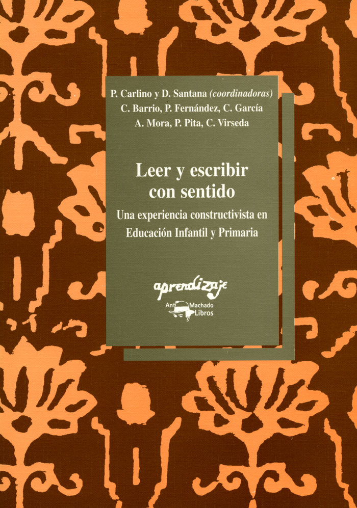 Leer y escribir con sentido, de Autores, Varios | portada del libro