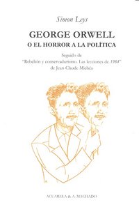 George Orwell, de Leys, Simon | portada del libro