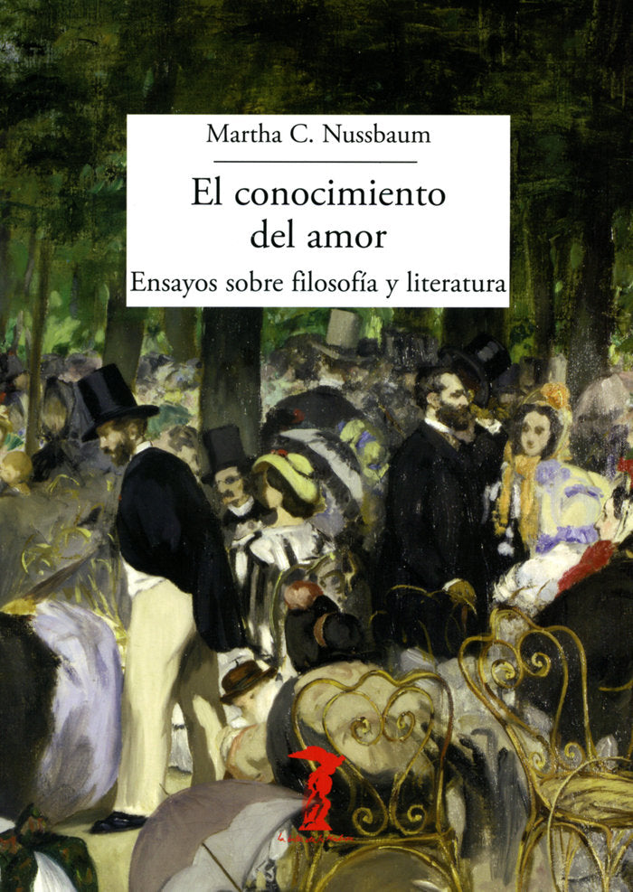 El conocimiento del amor, de Nussbaum, Martha Craven | portada del libro