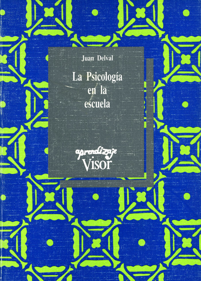 La Psicología en la escuela, de Delval | portada del libro