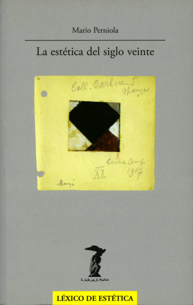 La estética del siglo veinte, de Perniola, Mario | portada del libro