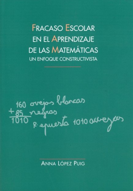 Fracaso escolar en el aprendizaje de las matemáticas, de LOPEZ PUIG, ANNA | portada del libro