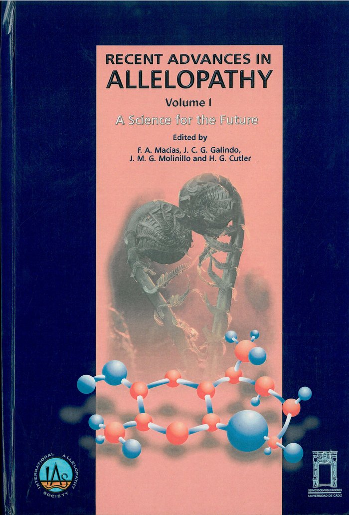RECENT ADVANCES IN ALLELOPATHY, de AA.VV. | portada del libro