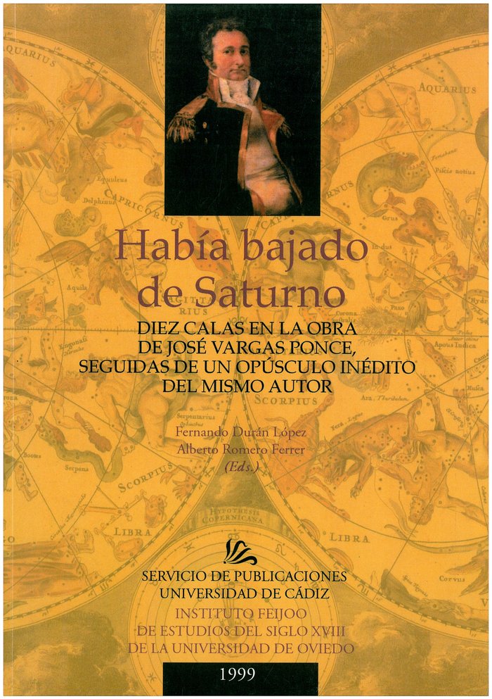 HABIA BAJADO DE SATURNO, de DURAN LOPEZ, FERNANDO | portada del libro