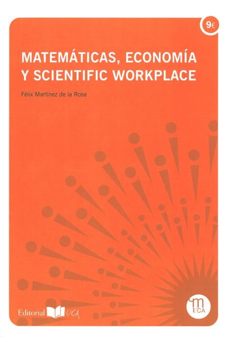 Matemáticas, Economía y Scientific Workplace, de Martínez de la Rosa | portada del libro
