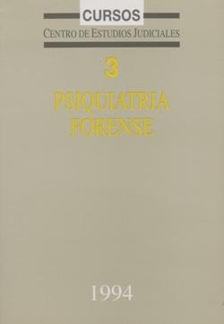 Psiquiatría Forense, de Ministerio de Justicia | portada del libro
