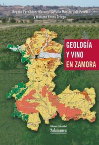 Geología y vino en Zamora, de Fernández Macarro | portada del libro