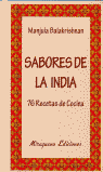 SABORES DE LA INDIA. 76 RECETAS DE COCINA, de BALAKRISHNAN, MANJULA | portada del libro