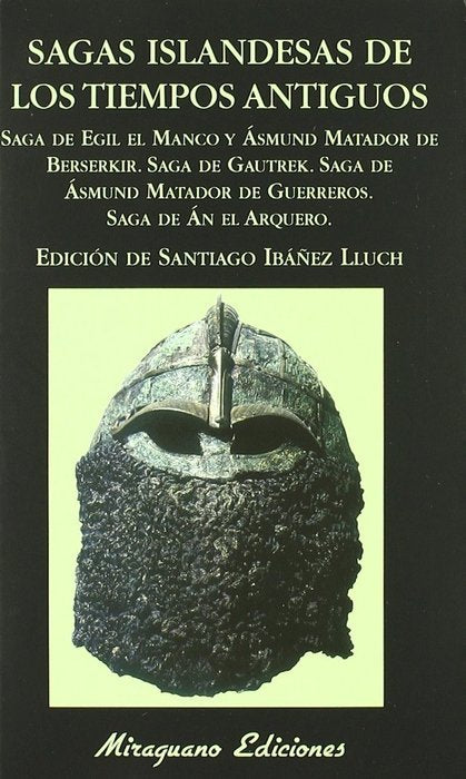 Sagas islandesas de los tiempos antiguos, de Anónimo | portada del libro