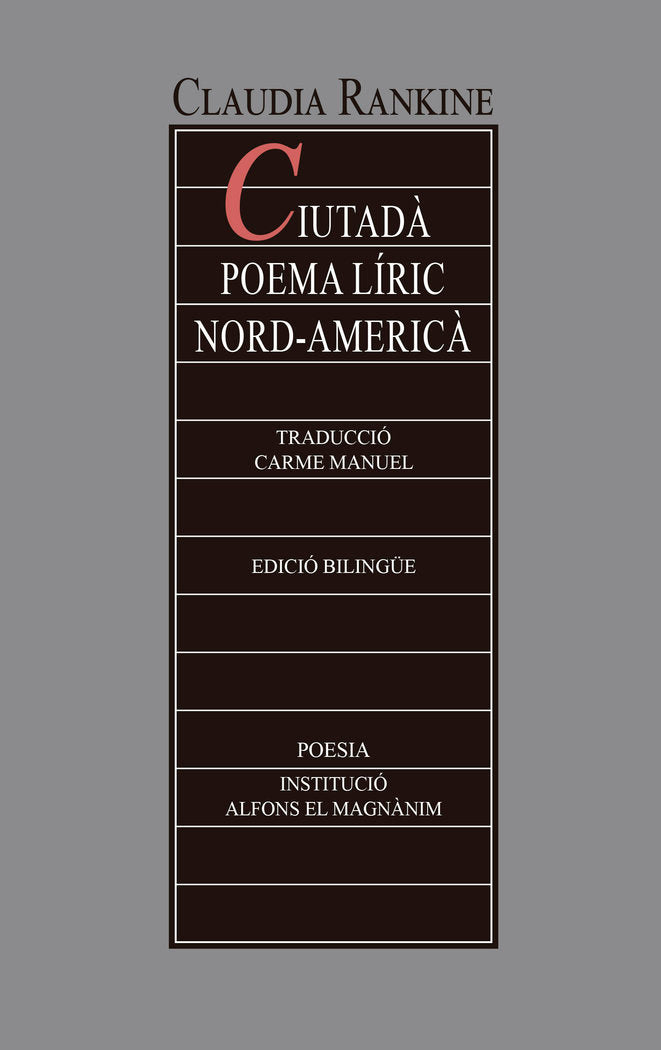 Ciutadà, de Rankine | portada del libro