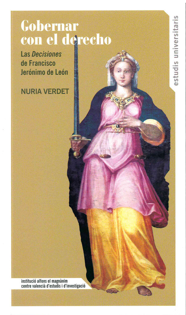 Gobernar con el Derecho, de Verdet Martínez, Nuria | portada del libro