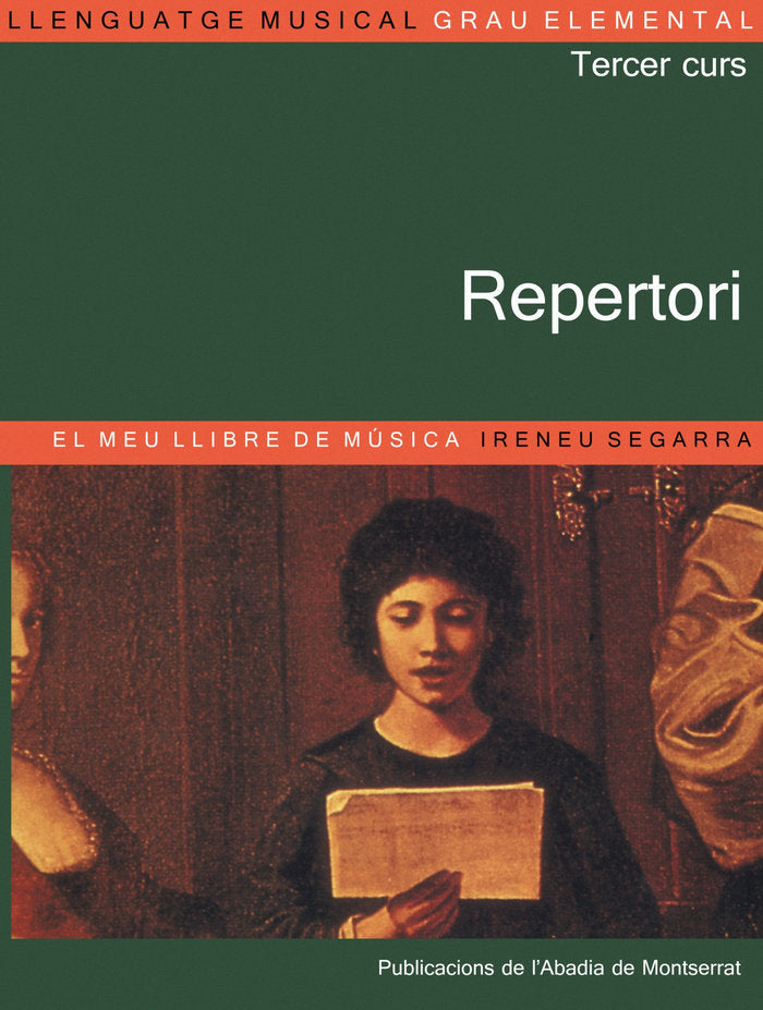 MEU LLIBRE DE MUSICA, LLENGUATGE MUSICAL, 3 EDUCACIO PRIMARIA, GRAU ELEMENTAL. REPERTORI, EL, de SEGARRA, IRENEU | portada de
