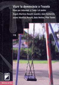 Viure la democràcia a l'escola (llibre), de Martínez Bonafé, Àngels | portada del libro