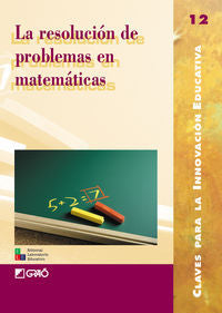 La resolución de problemas en matemáticas, de Bofarull Vidal, M. Teresa | portada del libro