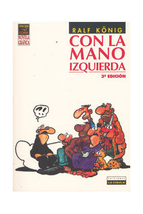 CON LA MANO IZQUIERDA, de KONIG | portada del libro