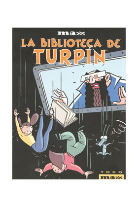 La biblioteca de Turpín, de Max | portada del libro