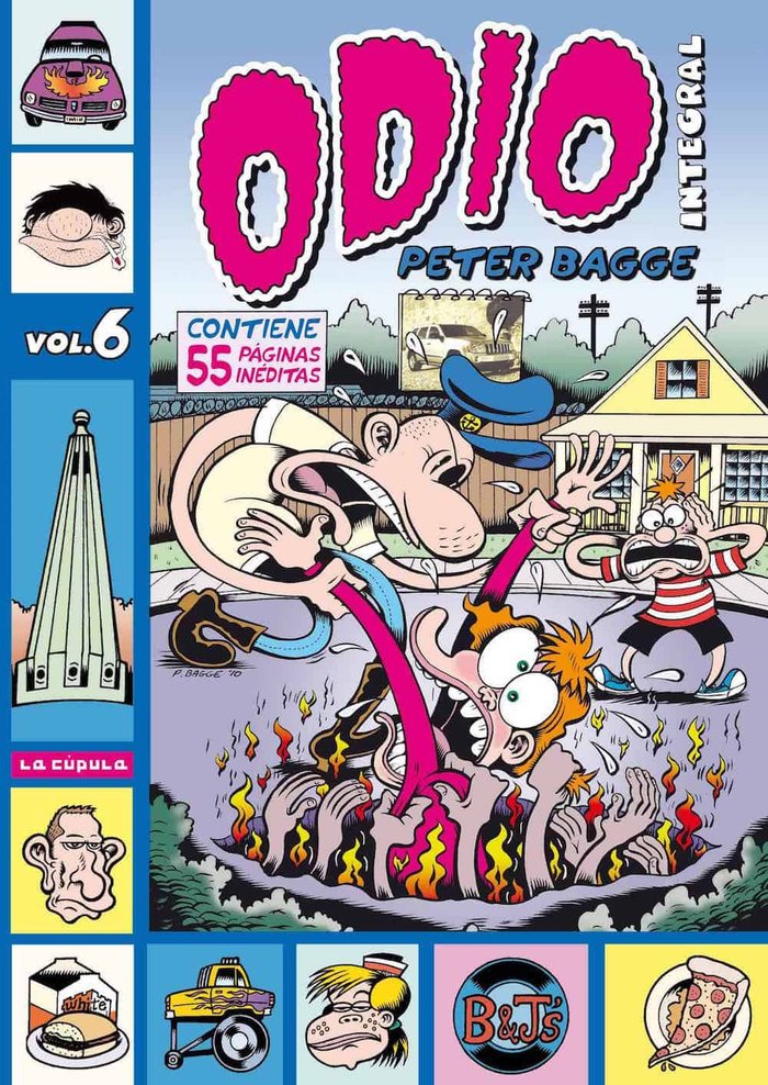 Odio Integral 6, de Bagge | portada del libro